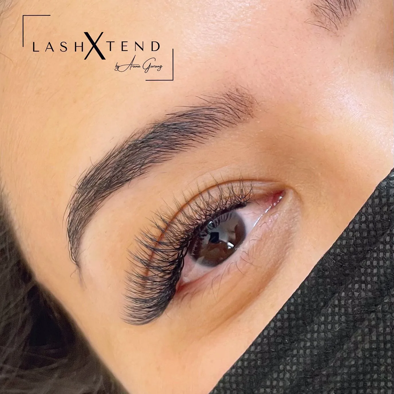 Microbladed brows and lash extensions